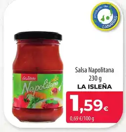 SPAR Lanzarote LA ISLEÑA Salsa Napolitana oferta