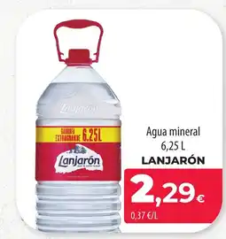 SPAR Lanzarote LANJARÓN Agua mineral oferta