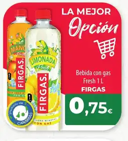 SPAR Lanzarote FIRGAS Bebida con gas oferta