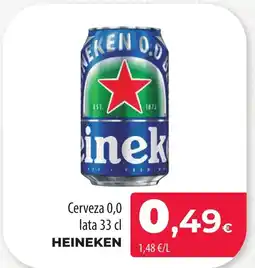 SPAR Lanzarote HEINEKEN Cerveza 0,0 lata oferta