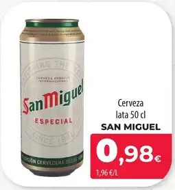 SPAR Lanzarote SAN MIGUEL Cerveza lata oferta