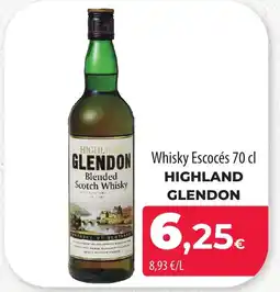SPAR Lanzarote HIGHLAND GLENDON Whisky Escocés oferta
