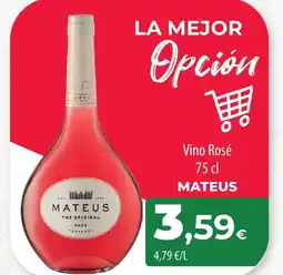 SPAR Lanzarote MATEUS Vino Rosé oferta