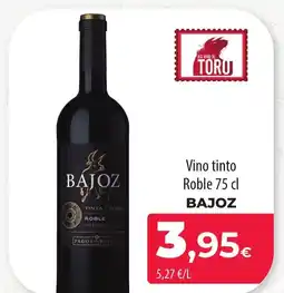 SPAR Lanzarote BAJOZ Vino tinto Roble oferta