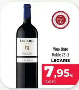 SPAR Lanzarote LEGARIS Vino tinto Roble oferta