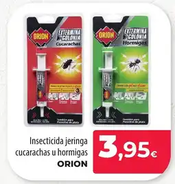 SPAR Lanzarote ORION Insecticida jeringa cucarachas u hormigas oferta