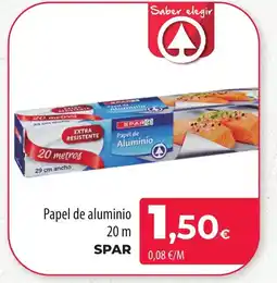 SPAR Lanzarote SPAR Papel de aluminio oferta