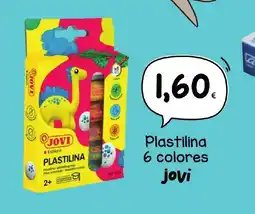 SPAR Lanzarote JOVI Plastilina 6 colores oferta