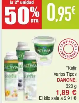Masymas DANONE Kéfir Varios Tipos oferta