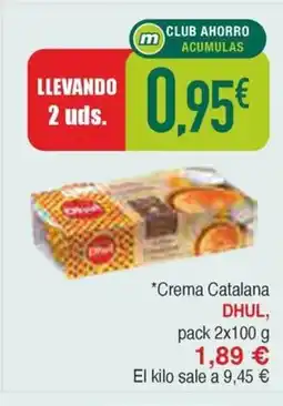 Masymas DHUL Crema Catalana oferta