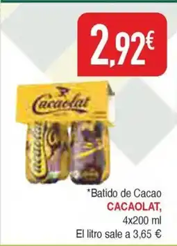 Masymas CACAOLAT Batido de Cacao oferta