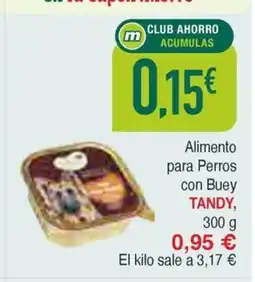 Masymas TANDY Alimento para Perros con Buey oferta