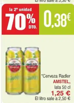 Masymas AMSTEL Cerveza Radler oferta