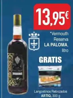 Masymas LA PALOMA Vermouth Reserva oferta