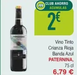 Masymas PATERNINA Vino Tinto Crianza Rioja Banda Azul oferta