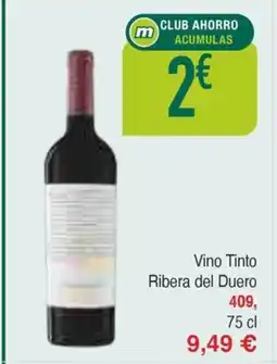 Masymas 409 Vino Tinto Ribera del Duero oferta
