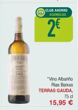 Masymas TERRA GAUDA Vino Albariño Rias Baixas oferta