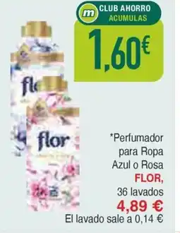 Masymas FLOR Perfumador para Ropa Azul o Rosa oferta