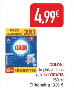 Masymas COLON Limpialavadoras oferta