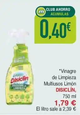 Masymas DISICLÍN Vinagre de Limpieza Multiusos Limón oferta