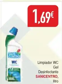 Masymas SANICENTRO Limpiador WC Gel Desinfectante oferta
