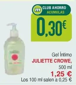 Masymas JULIETTE CROWE Gel Íntimo oferta
