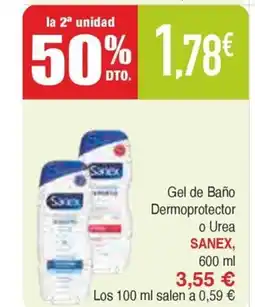 Masymas SANEX Gel de Baño Dermoprotector oferta