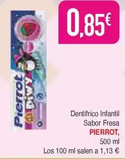Masymas PIERROT Dentifrico Infantil Sabor Fresa oferta