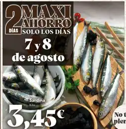 Gadis Sardina oferta