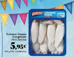 Gadis PESCANOVA Calamar Limpio Congelado oferta