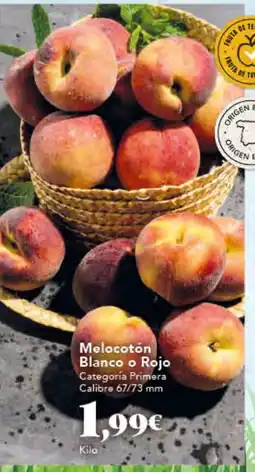 Gadis Melocotón Blanco o Rojo oferta