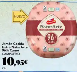 Gadis CAMPOFRÍO Jamón Cocido Extra NaturArte 96% Carne oferta