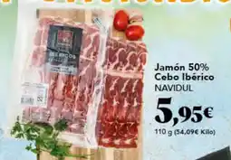 Gadis NAVIDUL Jamón 50% Cebo Ibérico oferta
