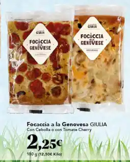 Gadis GIULIA Focaccia a la Genovesa oferta