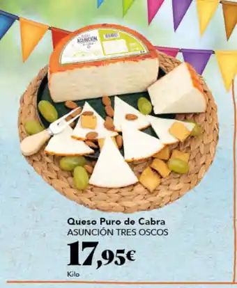 Gadis ASUNCIÓN TRES OSCOS Queso Puro de Cabra oferta