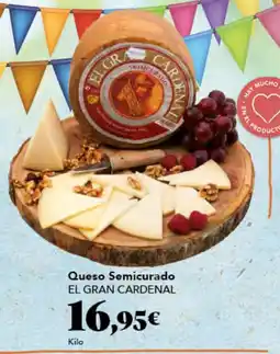 Gadis EL GRAN CARDENAL Queso Semicurado oferta