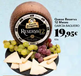 Gadis GARCÍA BAQUERO Queso Reserva 12 Meses oferta