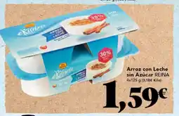 Gadis REINA Arroz con Leche sin Azúcar oferta