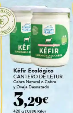 Gadis CANTERO DE LETUR Kéfir Ecológico oferta