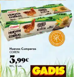Gadis COREN Huevos Camperos oferta