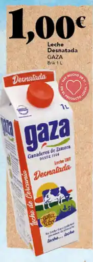 Gadis GAZA Leche Desnatada oferta