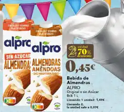 Gadis ALPRO Bebida de Almendras oferta