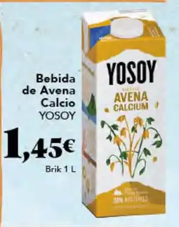 Gadis YOSOY Bebida de Avena Calcio oferta