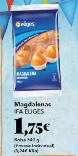 Gadis IFA ELIGES Magdalenas oferta