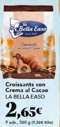 Gadis LA BELLA EASO Croissants con Crema al Cacao oferta