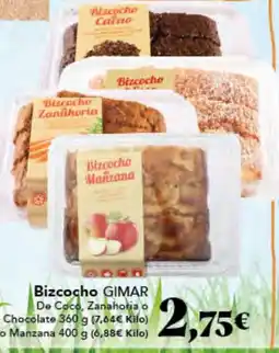 Gadis GIMAR Bizcocho oferta
