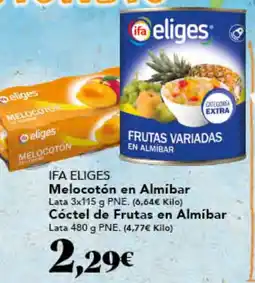 Gadis IFA ELIGES Melocotón en Almíbar oferta