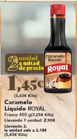 Gadis ROYAL Caramelo o Liquide oferta