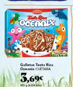 Gadis CUÉTARA Galletas Tosta Rica Oceanix oferta
