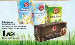 Gadis POMPADOUR Infusiones oferta